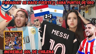 Paraguay vs Argentina 21  Reacción de Hinchas  Eliminatorias 2024 [upl. by Fitts361]