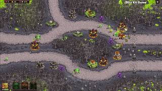 Kingdom Rush Vengeance  Back to the Rotten Forest  3 Stars  Map 21 [upl. by Yart]