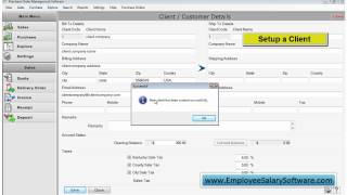 purchase order software how to issue PO template manage inventory stock employeesalarysoftwarecom [upl. by Noyerb]