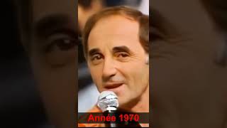 Charles Aznavour lartiste exceptionnel à travers les années [upl. by Skantze137]