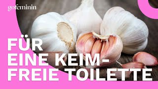 PutzTrick Deshalb gehört Knoblauch in deine Toilette [upl. by Chyou]