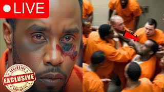 BREAKING DIDDY AMBUSHED BY CELLMATES AFTER AFTER COURT HEARING [upl. by Aulea]