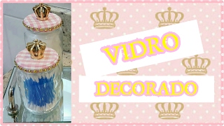 DIY  VIDROS DECORADOS [upl. by Kenward]