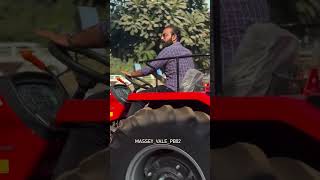 Massey new model 4x4 shandar look automobile masseytalk shortvideos newcar newmassey jattlife [upl. by Ocnarfnaig]