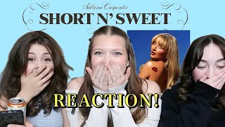 REACTING TO SHORT N SWEET  Sabrina Carpenter is UNHINGED [upl. by Delfeena]