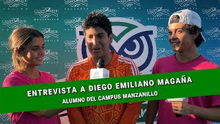 Entrevista a Diego Emiliano Magaña en el Intercampus de Secundaria 2024 [upl. by Karen52]