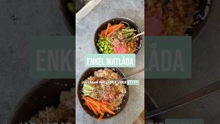 POKE BOWL ENKELT RECEPT [upl. by Enial]