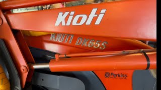 Kioti DK65 tractor oil change and service [upl. by Monson334]