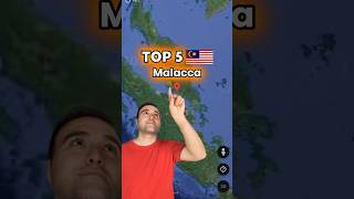 TOP 5 BEST PLACES to Visit In Malacca Malaysia shorts [upl. by Napoleon547]