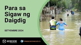 Para sa Sigaw ng Daigdig  Ang Video ng Papa 9  Setyembre 2024 [upl. by Ellemaj]