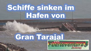 Gesunkene Schiffe im Hafen von Gran Tarajal [upl. by Dal]