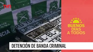 Las vendían en 10 regiones Desbaratan al quotsupermercadoquot de patentes falsas  Buenos días a todos [upl. by Onit587]