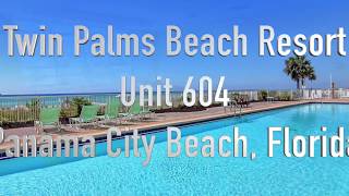 FOR SALE Twin Palms Beach Resort Unit 604 Panama City Beach Florida [upl. by Ellenrahc]