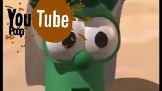 Woopdoo Classics YTP Luigi hacks into VeggieTales Reupload [upl. by Elleda]