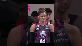 😃Fifi Sharma sweat smile short womensvolleyball fifisharma pvl [upl. by Galina]