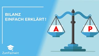 Bilanz einfach erklärt Umlaufvermögen Anlagevermögen [upl. by Fairley]