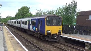 British Railways 2024Sheffield Chapeltown amp Wakefield Class150 amp 158 Sprinter DMUs 220 amp 222 [upl. by Hanid]