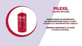 Pilexil Anticaída el champú que cuida tu cabello y frena la caída [upl. by Olleina]