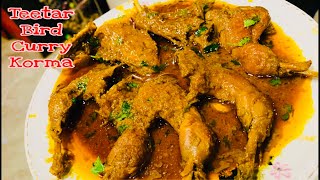 Partridge Birds Recipe  Teetar Birds Curry  quail recipe  Teetar Racipe [upl. by Goddord389]