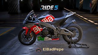 RIDE 5  Aprilia RSV4 R  Donington Park PS5 [upl. by Asaeret]