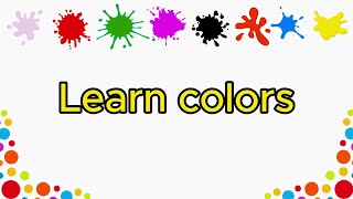 Learn Colors with Fun Objects  Color Learning for Kids [upl. by Ennasor]