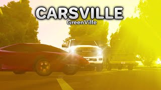 The new roleplay carsville Trailer Roblox Greenville [upl. by Earla]