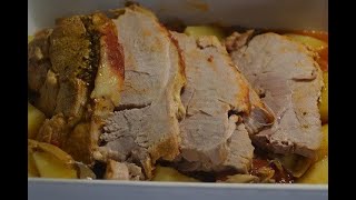 Recette facile Rôti porc pdt tomates au cookeo [upl. by Clintock612]