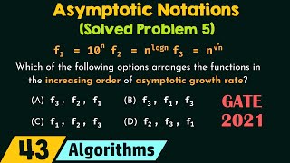 Asymptotic Notations Solved Problem 5 [upl. by Scopp548]