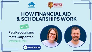 How Financial Aid and Scholarships Work 9 11 23 [upl. by Brewer]