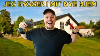 JEG BYGGER I MIT NYE HJEM  FLYTTEVLOG 3 [upl. by Odicalp]