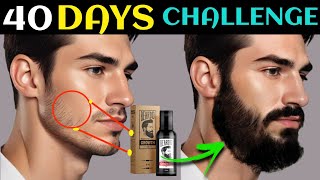 Beardo Beard Growth 40 Days Challenge  Best Beard Oil For Patchy Beard in India 2024 [upl. by Hollington]