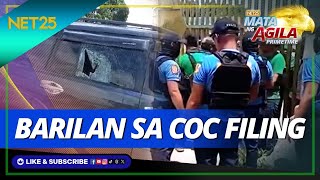 6 sugatan sa kaguluhan sa COC filing sa Shariff Aguak Maguindanao [upl. by Colston]