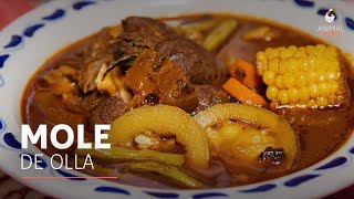 Receta de mole de olla un abrazo al corazón [upl. by Rennob]