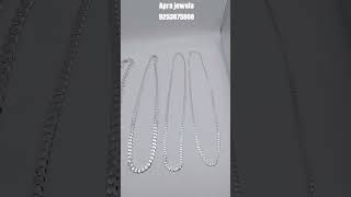 New stock Silver Gents chain 925 available at best price for order WhatsApp no 9253075800 [upl. by Merton]