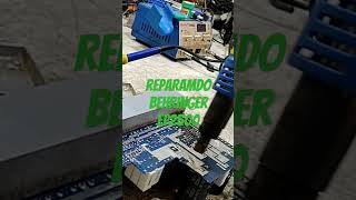 Reparando potencia Behringer ep2500 [upl. by Ahseinat666]