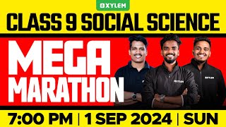 Class 9 Social Science  Mega Marathon  Xylem Class 9 [upl. by Staley492]