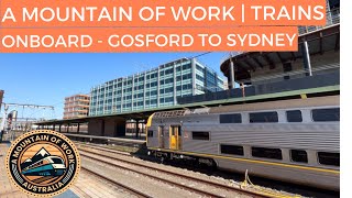 Onboard  Gosford  Sydney  NSW  Trains [upl. by Akim]