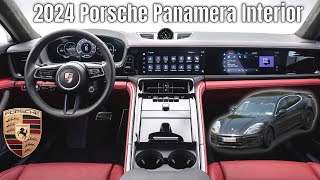 New 2024 Porsche Panamera Interior Revealed With Screens And Touch Controls [upl. by Orips]