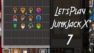 Junk Jack X  Lets Play  Episode 7 Turtle Armor Trinkets amp Doobly Doos [upl. by Ayikaz]