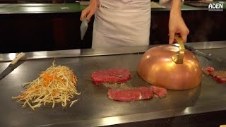 Teppanyaki French Beef amp French Duck  Japanese Food in Germany [upl. by Annola891]