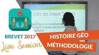 Brevet 2017  Méthodologie pour lHistoire Géo en live avec digiSchool [upl. by Danyelle]