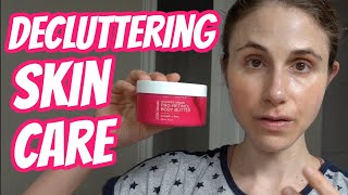 Vlog DECLUTTERING SKIN CARE amp Josie Maran proretinol body butter Dr Dray [upl. by Itch]