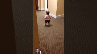 baby learns to walk 3 shorts youtubeshorts short [upl. by Cherilyn]