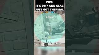 Remember When Glaz First Got His Thermal rainbowsixsiege nostalgia [upl. by Atiugram]