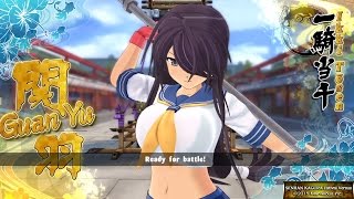 SENRAN KAGURA ESTIVAL VERSUS GUAN YU GAMEPLAY [upl. by Alleda]