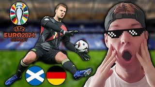 EURO 2024  Nemecko  Škótsko EA FC 24 [upl. by Anyotal]