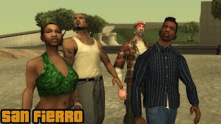 GTA San Andreas  SkyGFX  San Fierro 219 60fps [upl. by Nelyahs505]