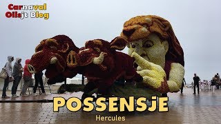 Bloemencorso Blankenberge 2018  Possensje quotHerculesquot [upl. by Wyne]