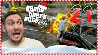 Saboteringsforsøk fra AntiJulebordfolkene  Norsk GTA 5 Julekalender Episode 21 [upl. by Eseilana]