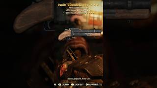 Getting A Quad M79 Grenade Launcher From Purveyor youtubeshorts bethesda fallout76 youtubeshorts [upl. by Ramiah]